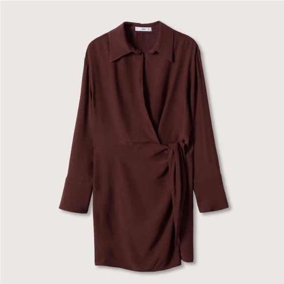 MNG WRAP MINI DRESS - P1225 - Picture 2 of 4